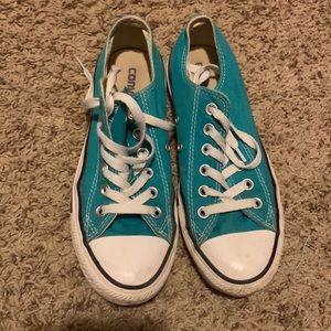 Turquoise Converse